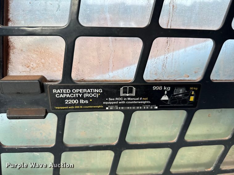 image for item EU5088 2016 Bobcat T595 tracked skid steer loader