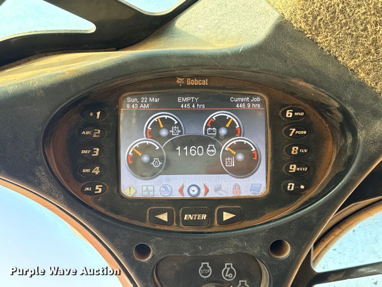 image for item EU5088 2016 Bobcat T595 tracked skid steer loader