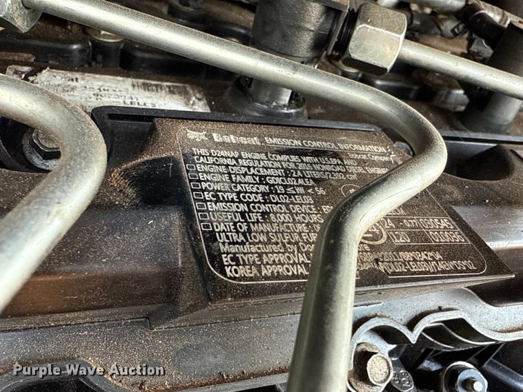 image for item EU5088 2016 Bobcat T595 tracked skid steer loader