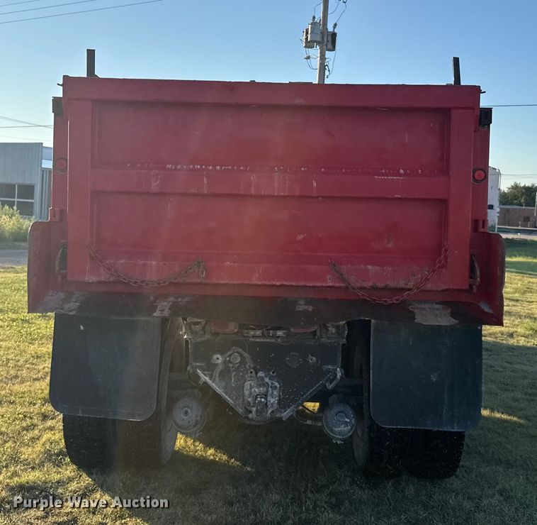 image for item EU6032 1990 White GMC dump truck