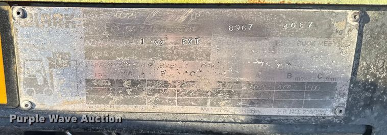 image for item EU6033 Clark GCX25 forklift