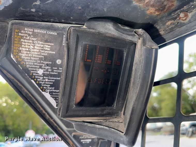 image for item EV1596 1997 Bobcat 873 skid steer loader