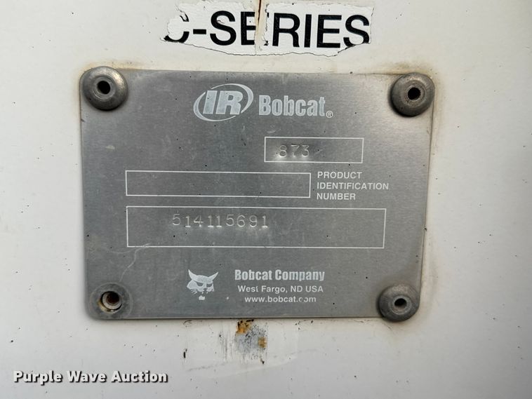 image for item EV1596 1997 Bobcat 873 skid steer loader