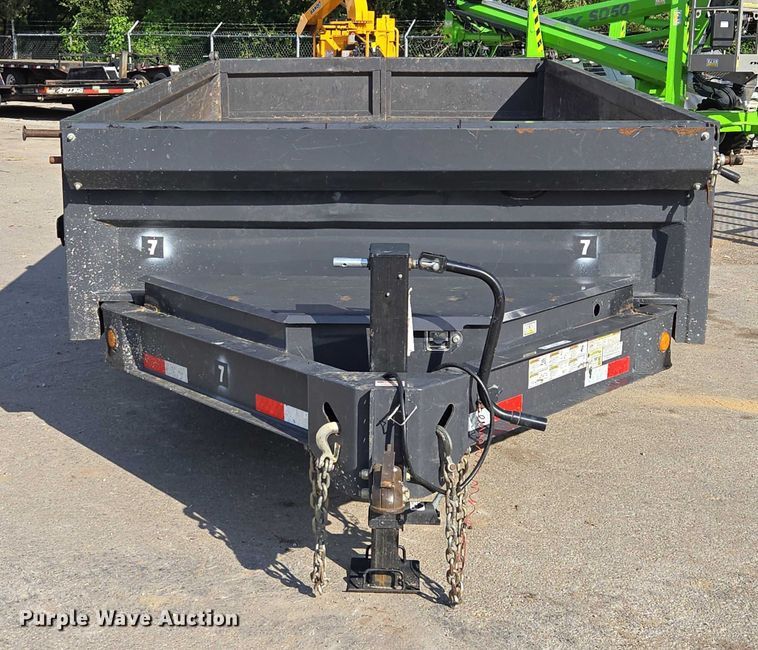 image for item EV1607 2022 Norstar Ironbull dump trailer