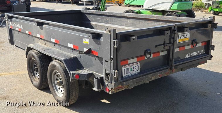image for item EV1607 2022 Norstar Ironbull dump trailer