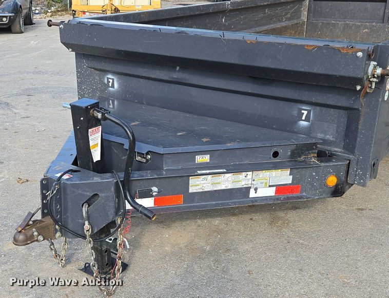image for item EV1607 2022 Norstar Ironbull dump trailer