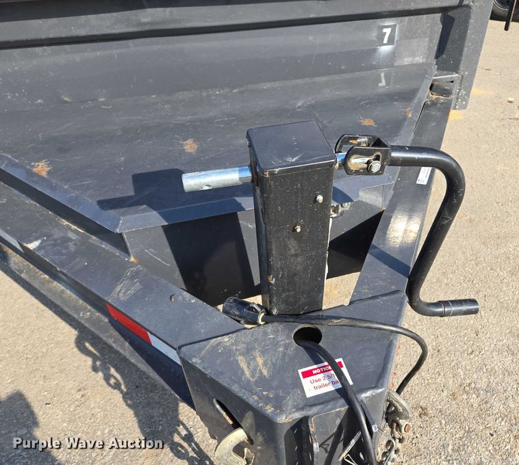 image for item EV1607 2022 Norstar Ironbull dump trailer
