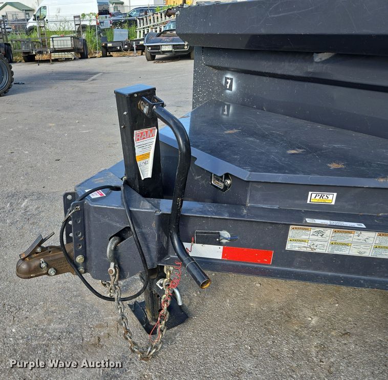 image for item EV1607 2022 Norstar Ironbull dump trailer