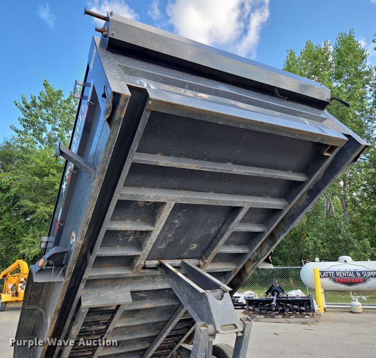 image for item EV1607 2022 Norstar Ironbull dump trailer