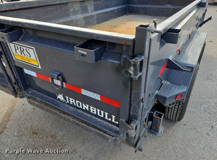 image for item EV1607 2022 Norstar Ironbull dump trailer