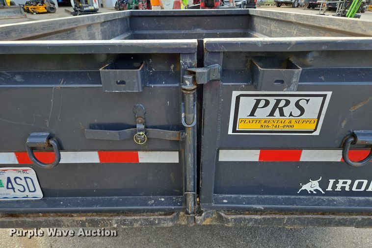 image for item EV1607 2022 Norstar Ironbull dump trailer