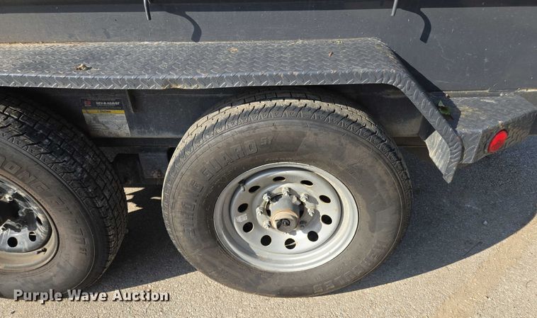 image for item EV1607 2022 Norstar Ironbull dump trailer