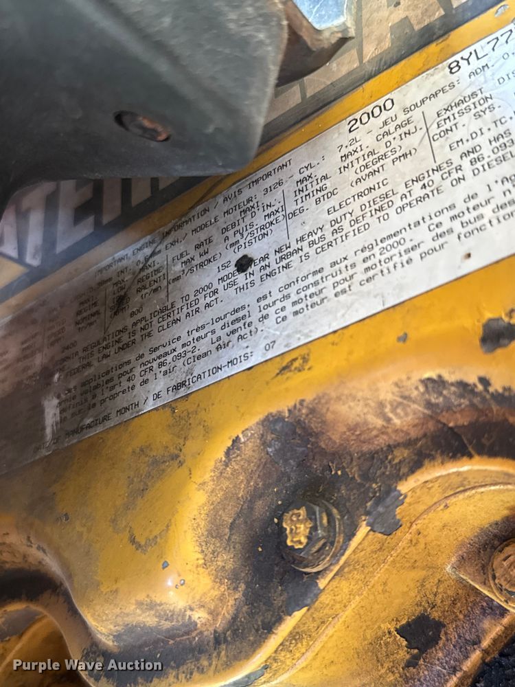 image for item EV2000 2000 Ford F650 Super Duty XL vacuum truck