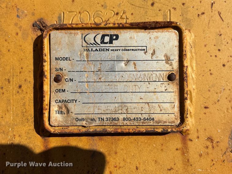 image for item EV3057 2007 Caterpillar 324D L excavator