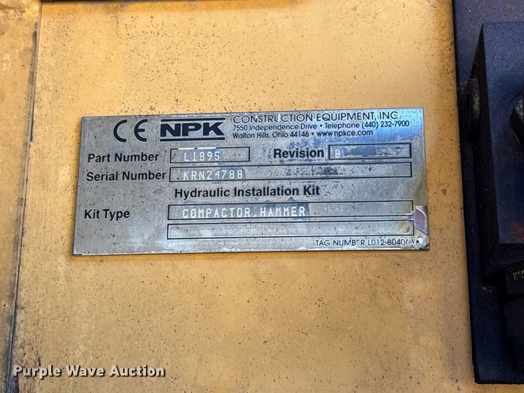 image for item EV3057 2007 Caterpillar 324D L excavator