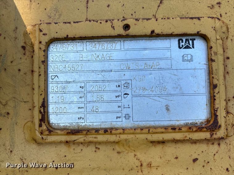 image for item EV3057 2007 Caterpillar 324D L excavator