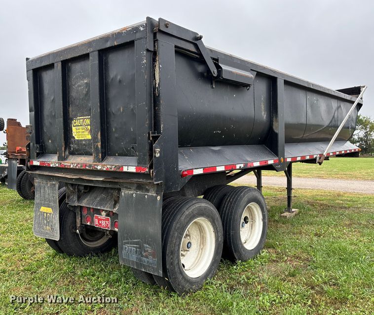 image for item EV3080 2006 Hilbilt 283/16HDXL end dump trailer
