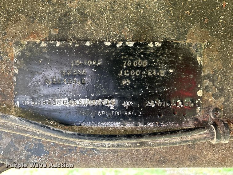 image for item EV3080 2006 Hilbilt 283/16HDXL end dump trailer