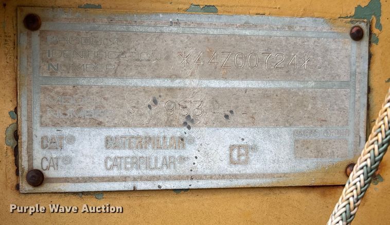 image for item EV3096 1990 Caterpillar 953 track loader