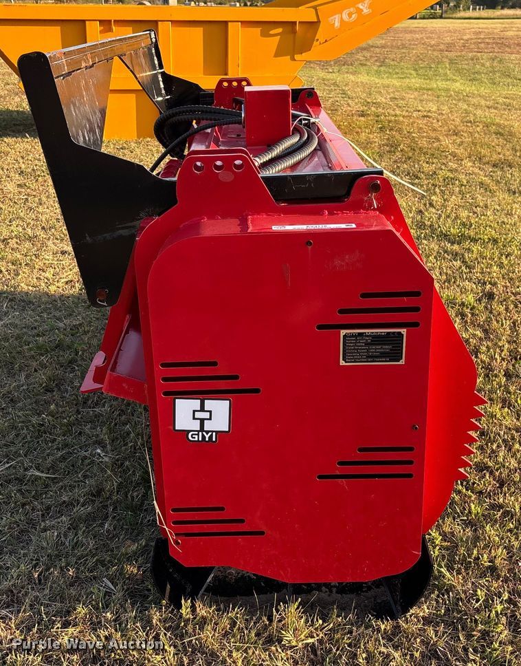 image for item EV3118 2024 GIYI GY-72pro skid steer mulcher
