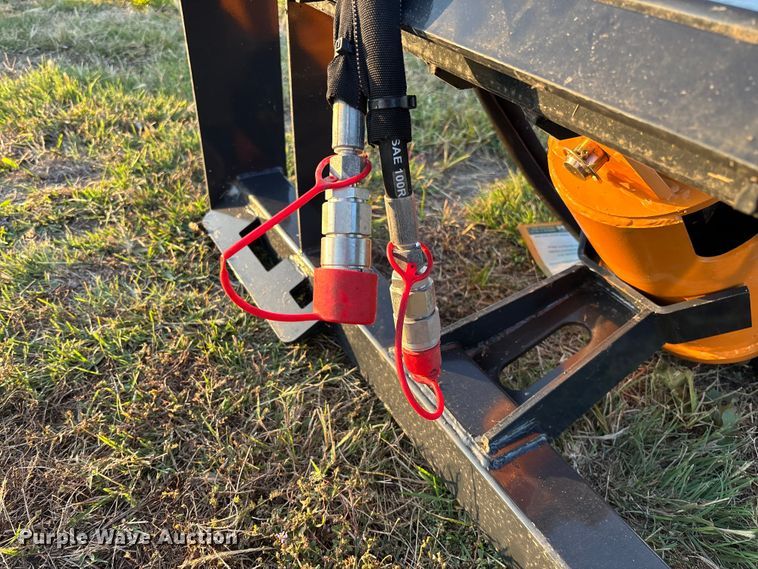 image for item EV3126 2025 Wolverine ADB-13-1218R skid steer auger bucket