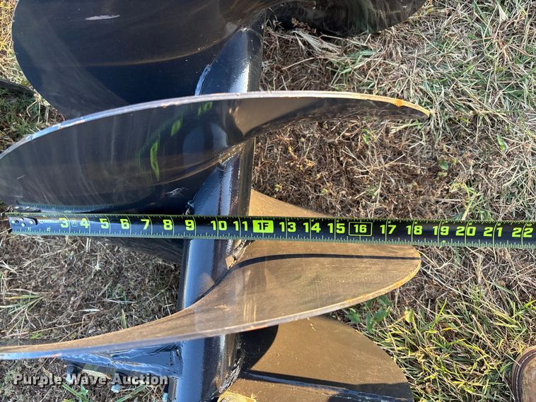 image for item EV3126 2025 Wolverine ADB-13-1218R skid steer auger bucket