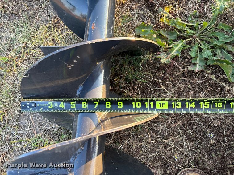 image for item EV3126 2025 Wolverine ADB-13-1218R skid steer auger bucket