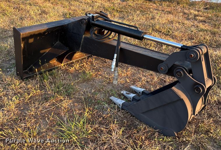 image for item EV3132 JCT skid steer backhoe