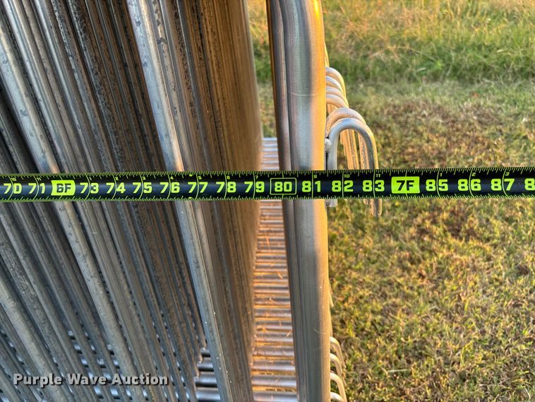 image for item EV3134 (35) security fence panels  