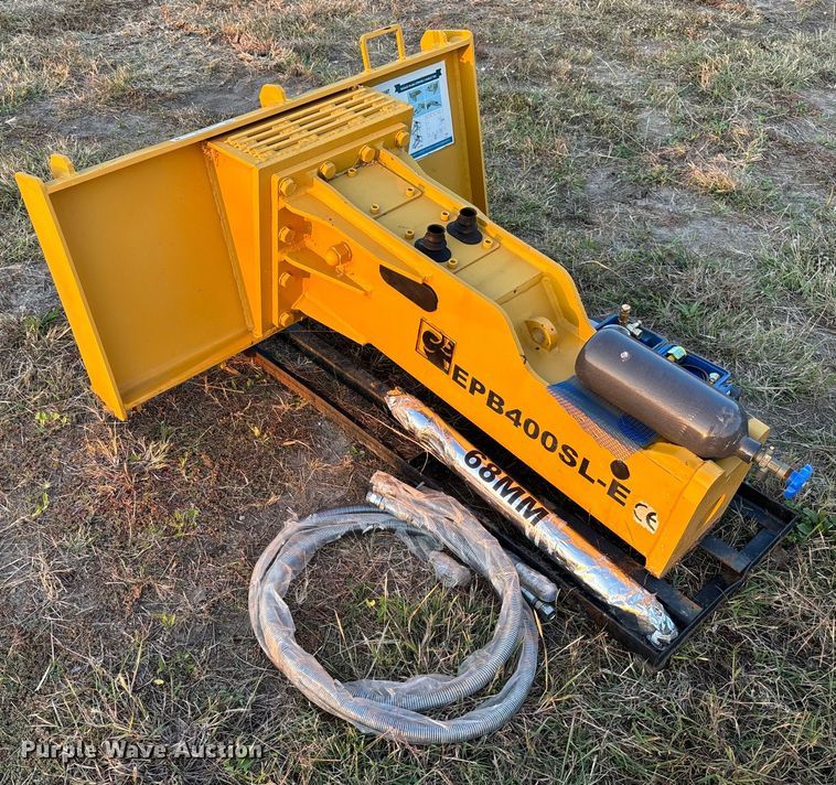 image for item EV3136 2024 Elephant EPB400SL-E skid steer breaker