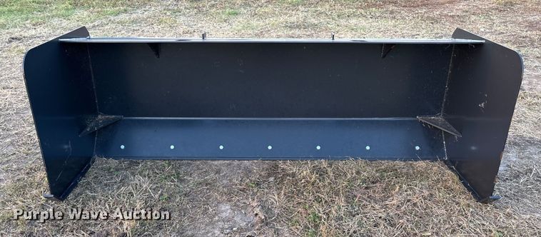 image for item EV3138 JCT skid steer snow pusher