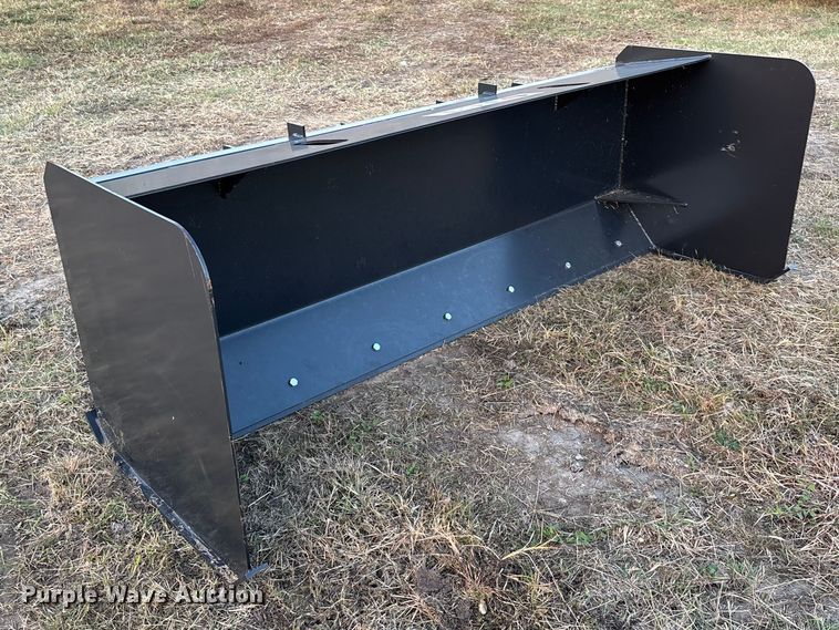 image for item EV3138 JCT skid steer snow pusher