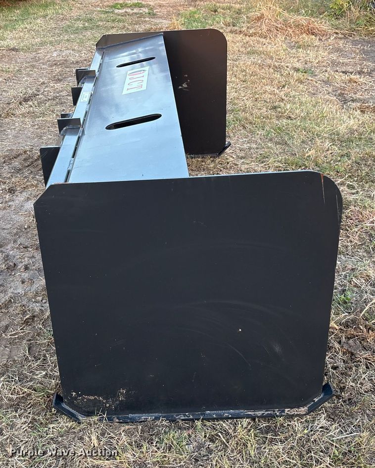 image for item EV3138 JCT skid steer snow pusher