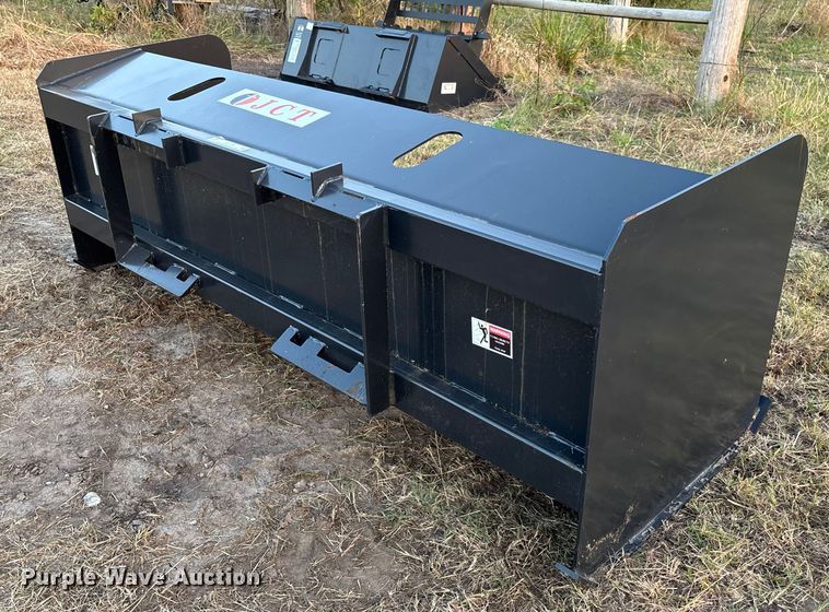 image for item EV3138 JCT skid steer snow pusher