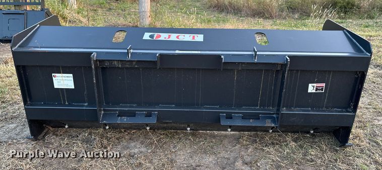 image for item EV3138 JCT skid steer snow pusher