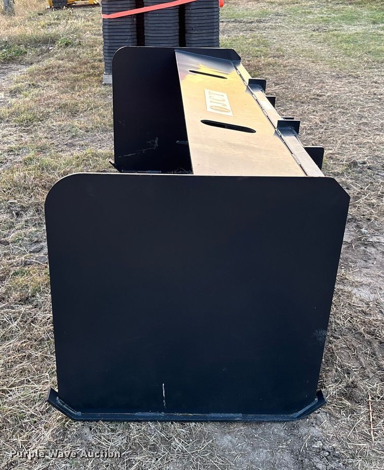 image for item EV3138 JCT skid steer snow pusher