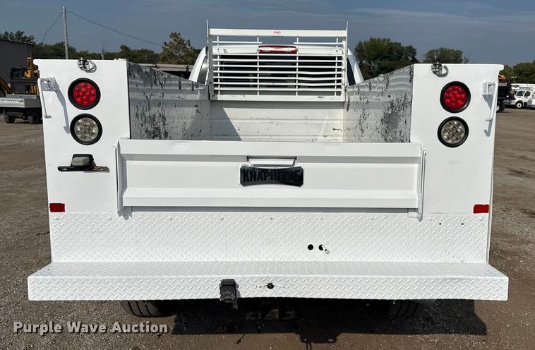 image for item NU9654 2022 Dodge Ram  3500HD Crew Cab utility bed pickup truck