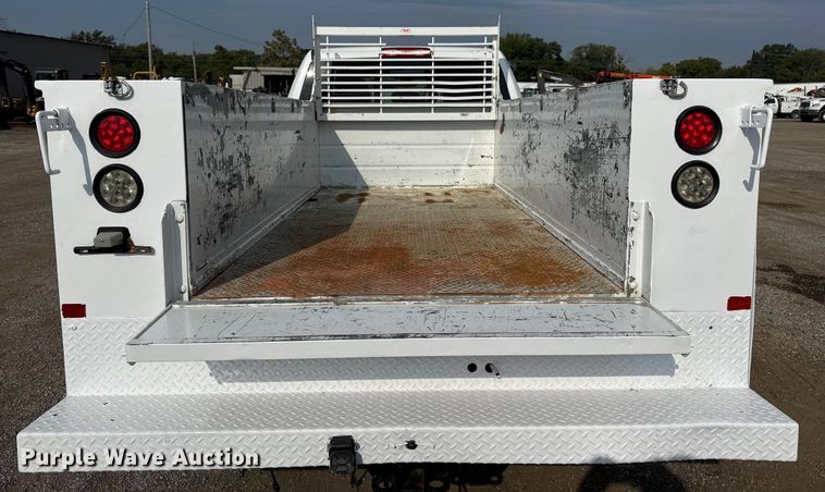 image for item NU9654 2022 Dodge Ram  3500HD Crew Cab utility bed pickup truck