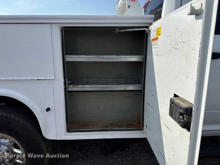 image for item NU9654 2022 Dodge Ram  3500HD Crew Cab utility bed pickup truck