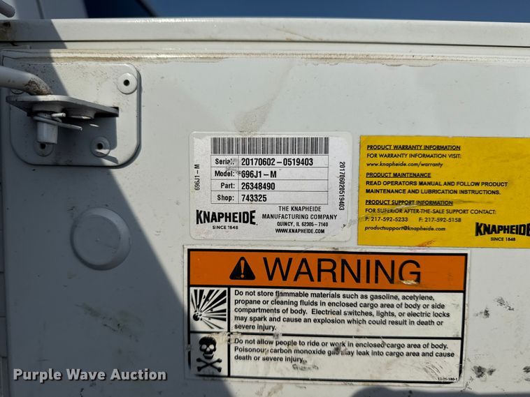 image for item NU9654 2022 Dodge Ram  3500HD Crew Cab utility bed pickup truck