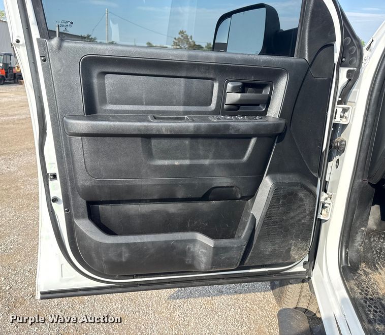 image for item NU9654 2022 Dodge Ram  3500HD Crew Cab utility bed pickup truck