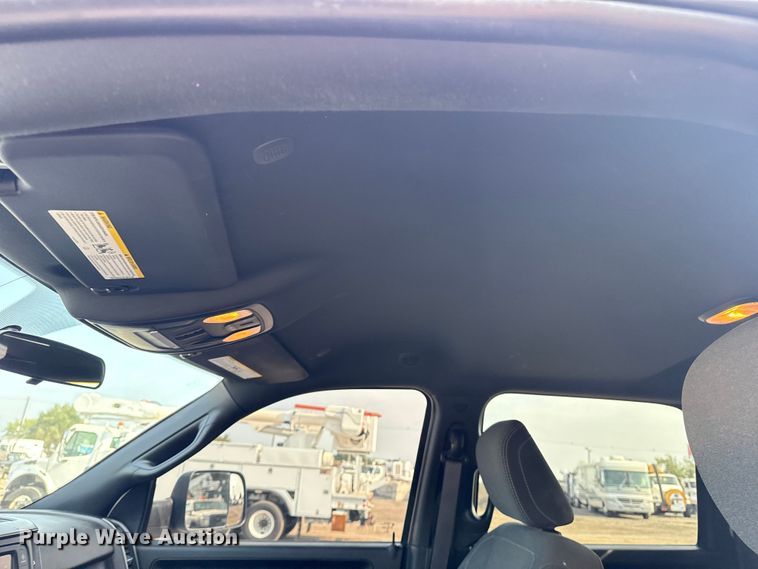 image for item NU9654 2022 Dodge Ram  3500HD Crew Cab utility bed pickup truck