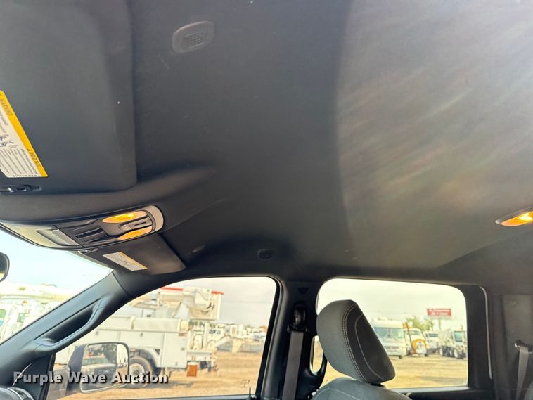 image for item NU9654 2022 Dodge Ram  3500HD Crew Cab utility bed pickup truck