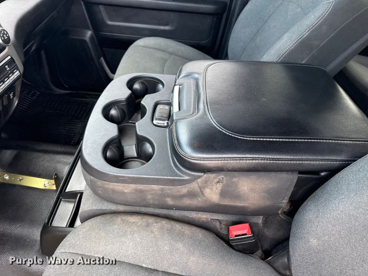 image for item NU9654 2022 Dodge Ram  3500HD Crew Cab utility bed pickup truck