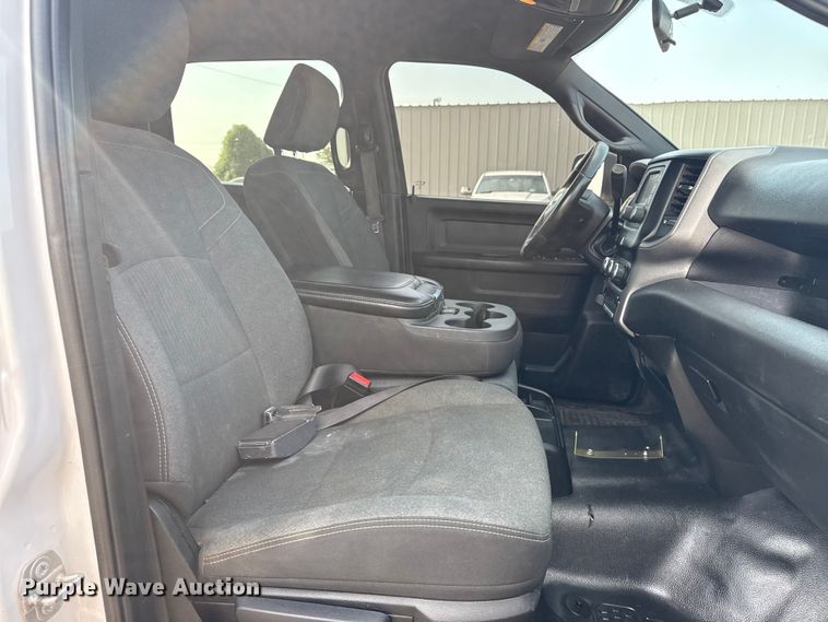 image for item NU9654 2022 Dodge Ram  3500HD Crew Cab utility bed pickup truck