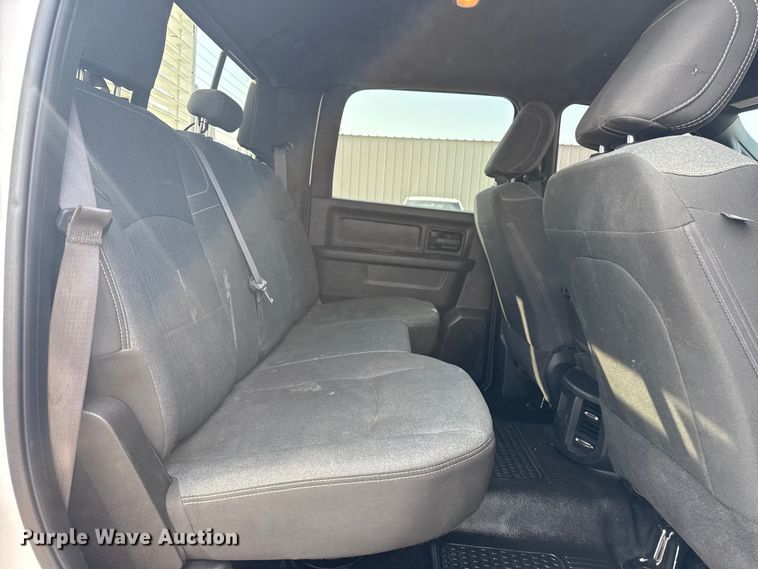 image for item NU9654 2022 Dodge Ram  3500HD Crew Cab utility bed pickup truck