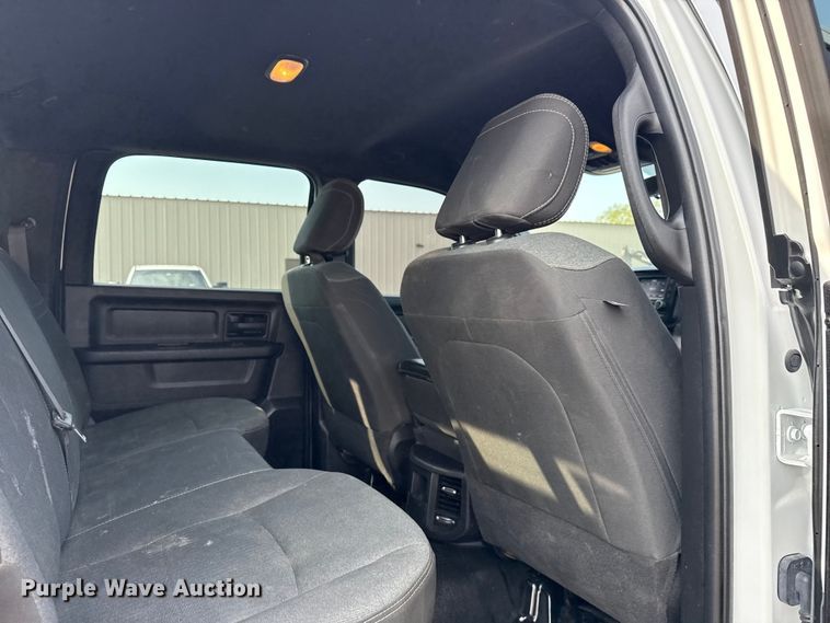 image for item NU9654 2022 Dodge Ram  3500HD Crew Cab utility bed pickup truck