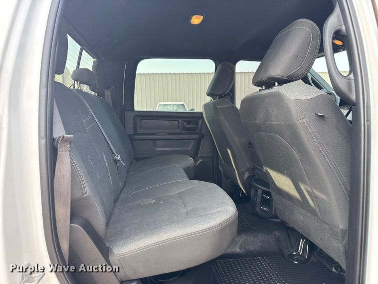 image for item NU9654 2022 Dodge Ram  3500HD Crew Cab utility bed pickup truck