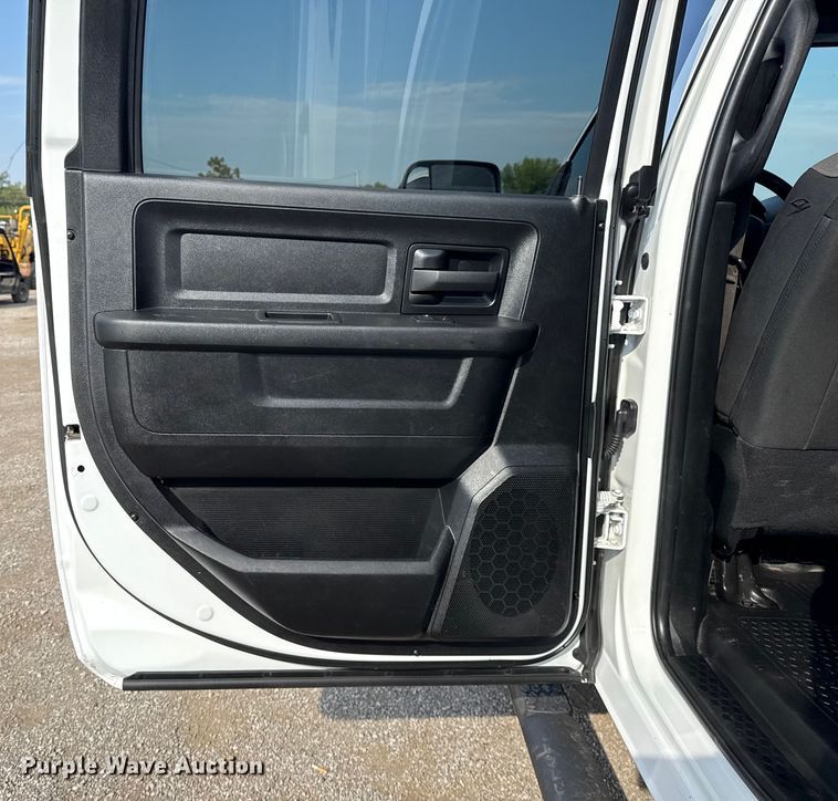 image for item NU9654 2022 Dodge Ram  3500HD Crew Cab utility bed pickup truck