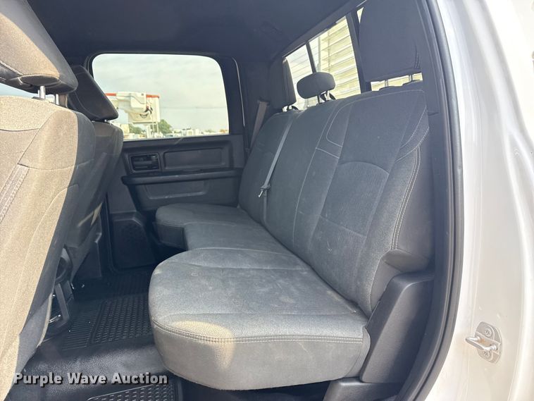 image for item NU9654 2022 Dodge Ram  3500HD Crew Cab utility bed pickup truck